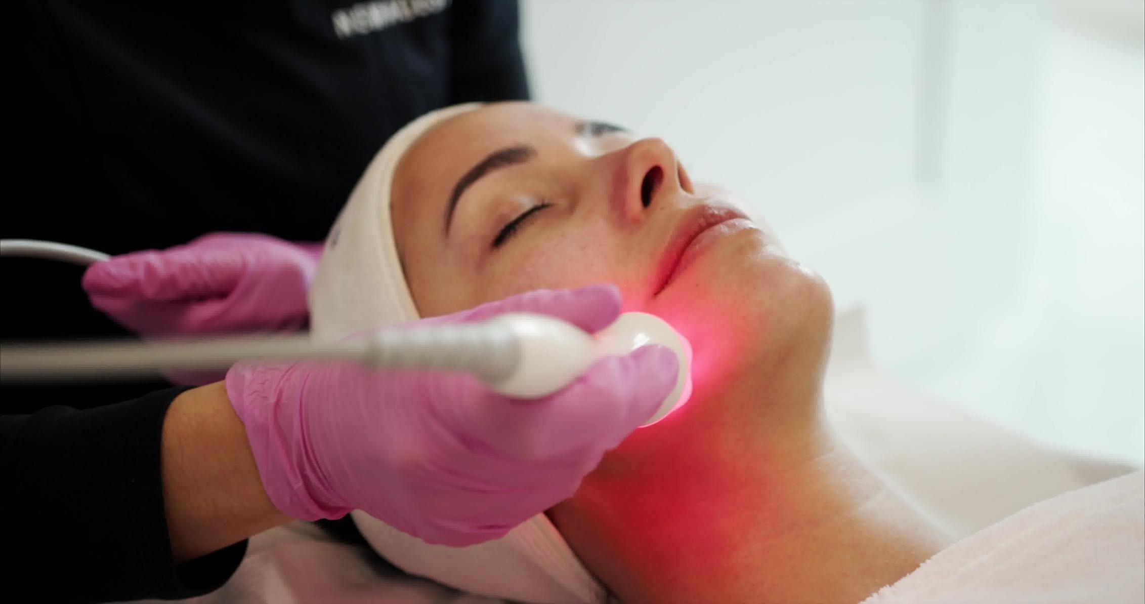 Deep cleansing facial with LED — New Age Spa
